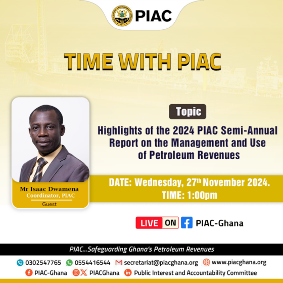 TIME WITH PIAC – NOVEMBER EDITION